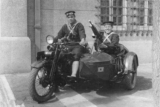 二战摩托车日军图片