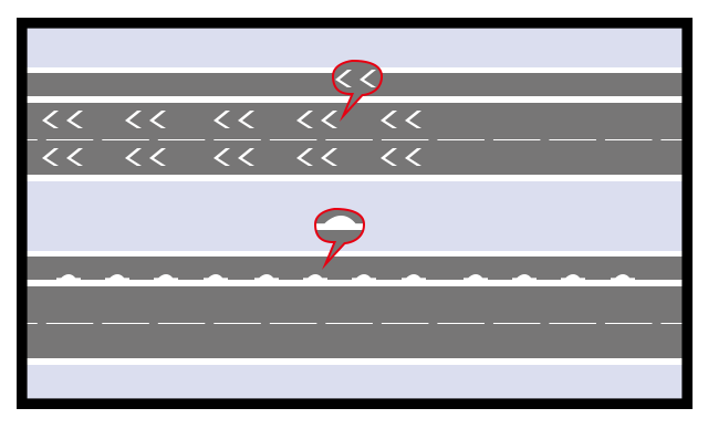 车距确认线的标志图片