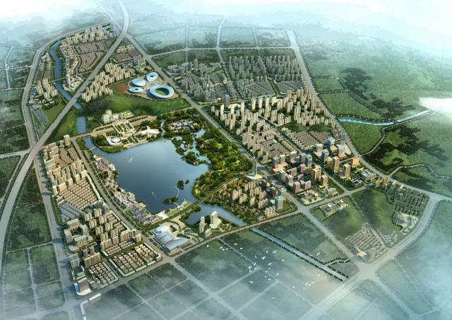 宁海新城市中心规划图图片