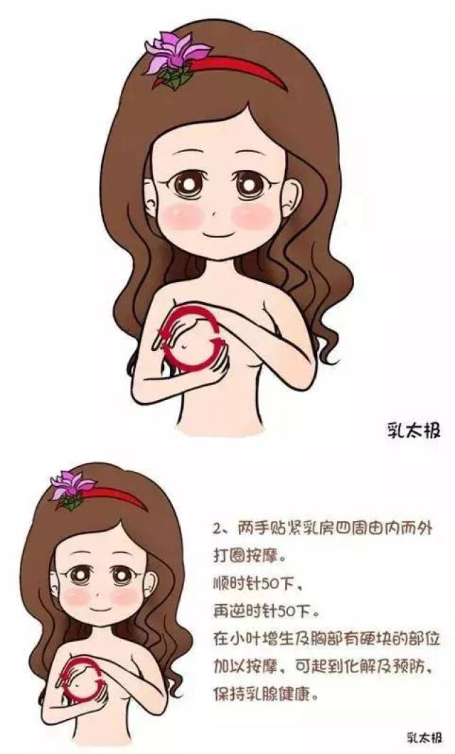 乳房动漫手法图片
