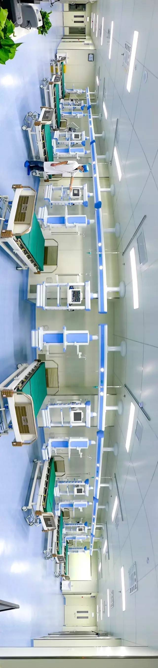 设施更先进,齐全的重症监护室(icu) 急诊大厅全景