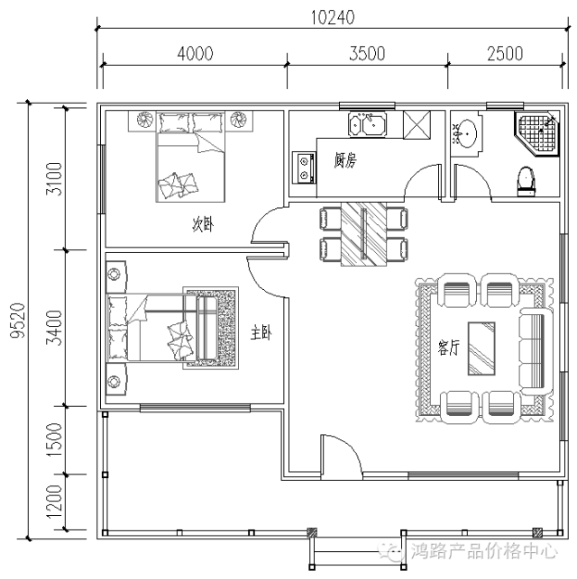 【洋房】83平米別墅,售價13.8萬,15天建成