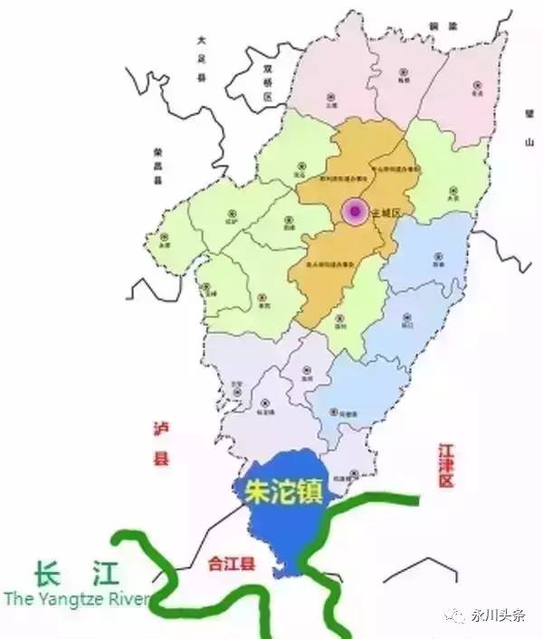 永川区来苏镇地图图片