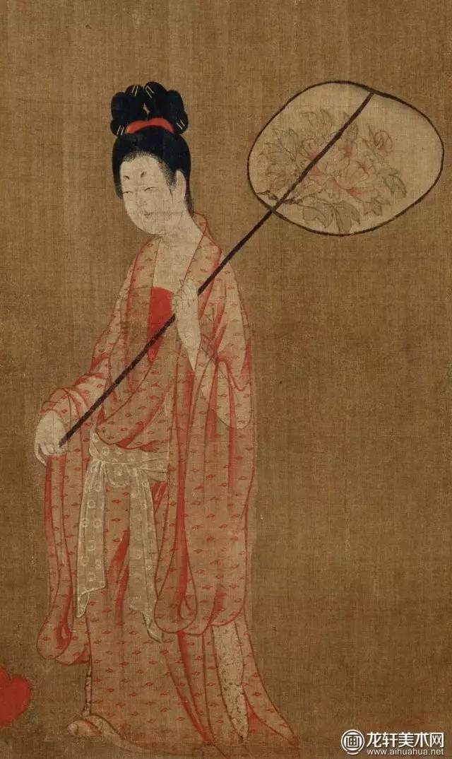 名画赏析簪花仕女图