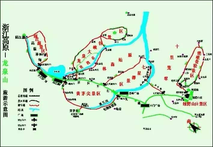 龙泉山地图图片