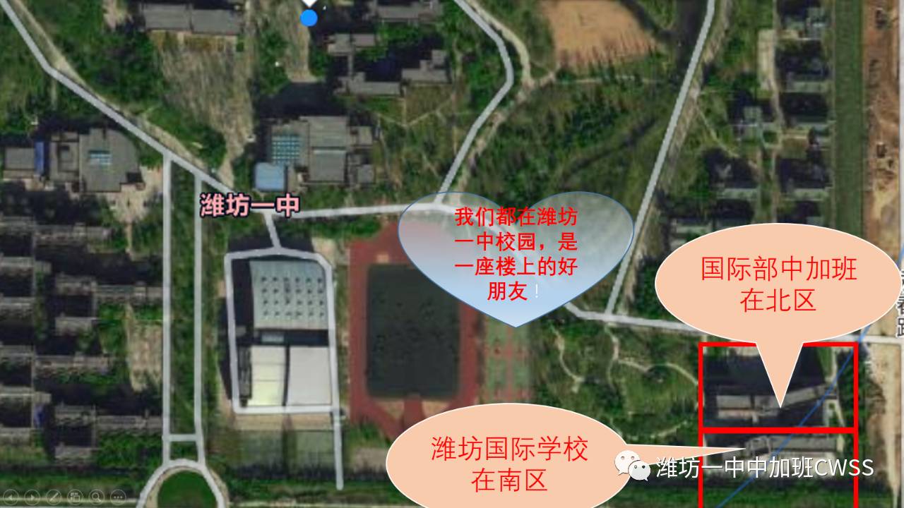 潍坊新华中学位置图片
