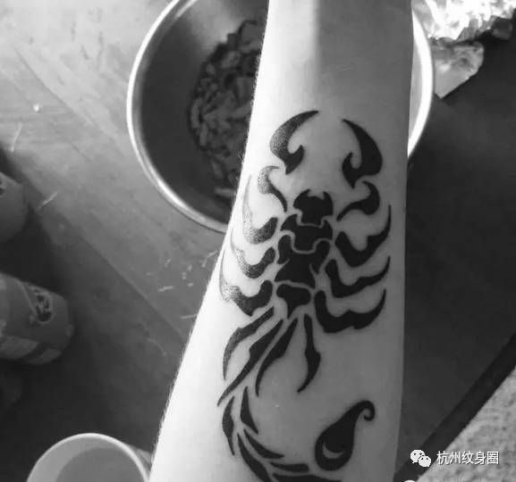 tattoo紋身素材十二星座之天蠍射手座