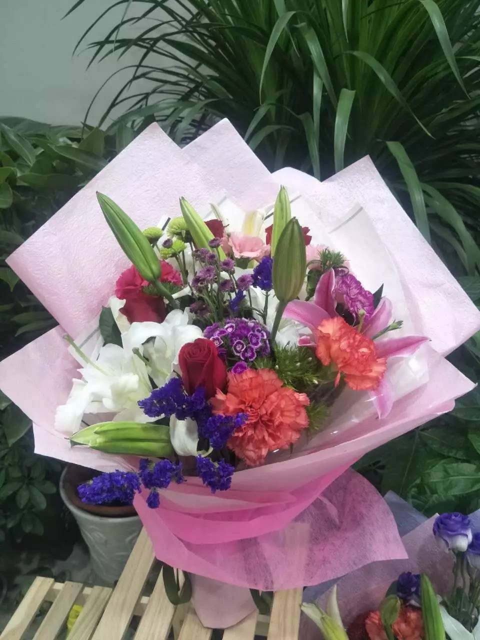 最美的鲜花送给妈妈图片