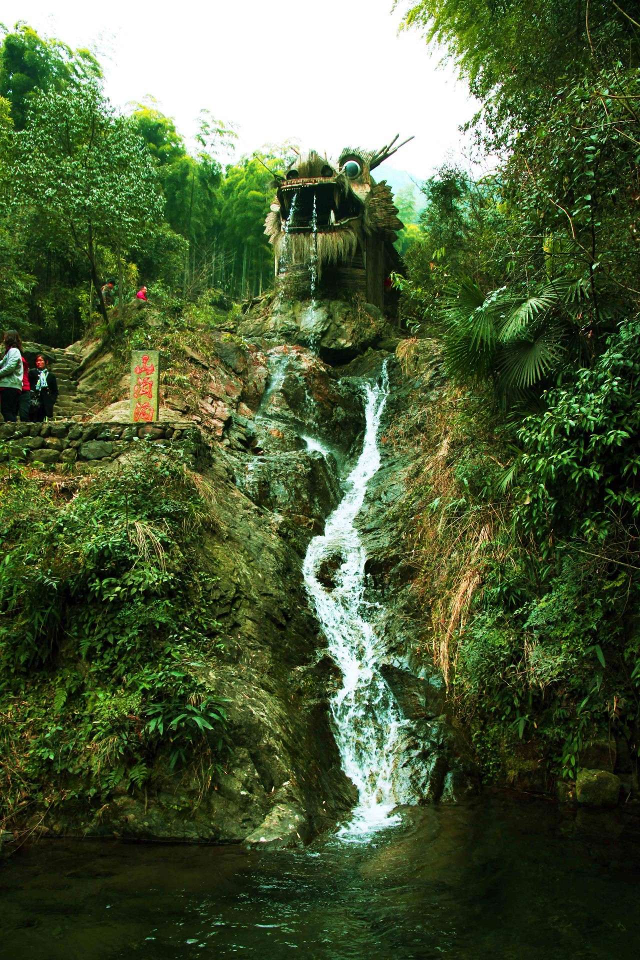 羽泉路步行街—櫻花大道—山果灣農莊—四嶺水庫—同安驛站—同安濾 