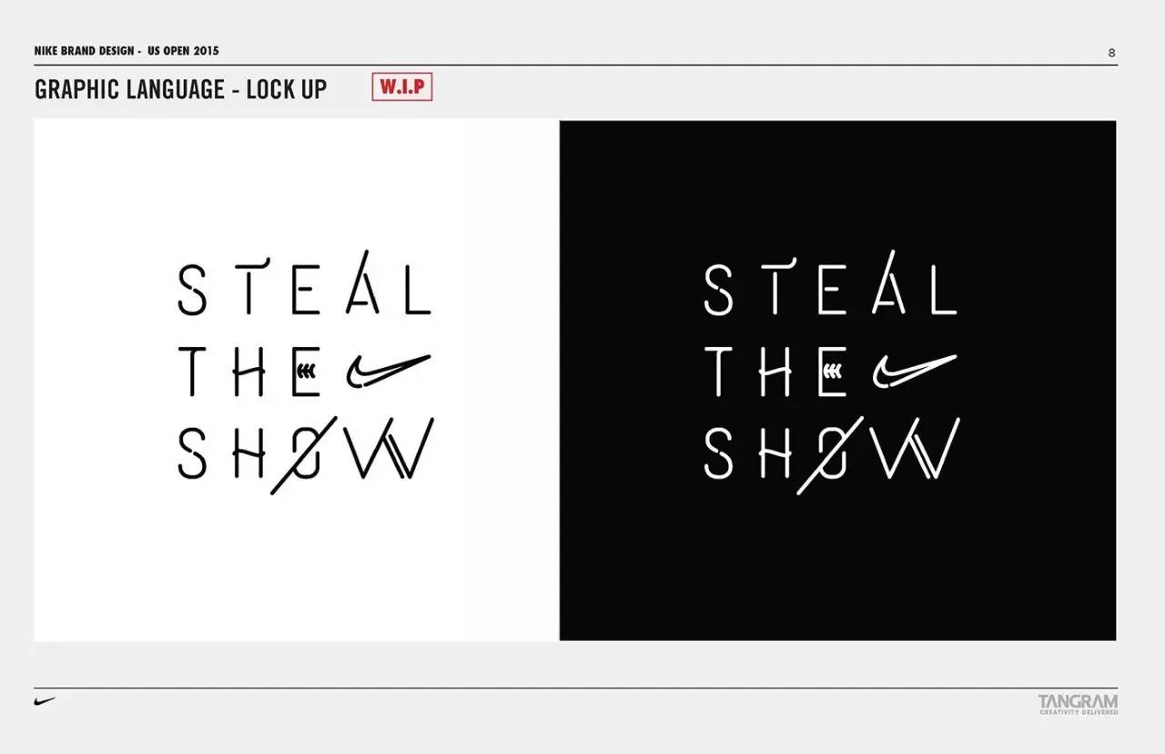 耐克steal the show 2015品牌vi 室内设计