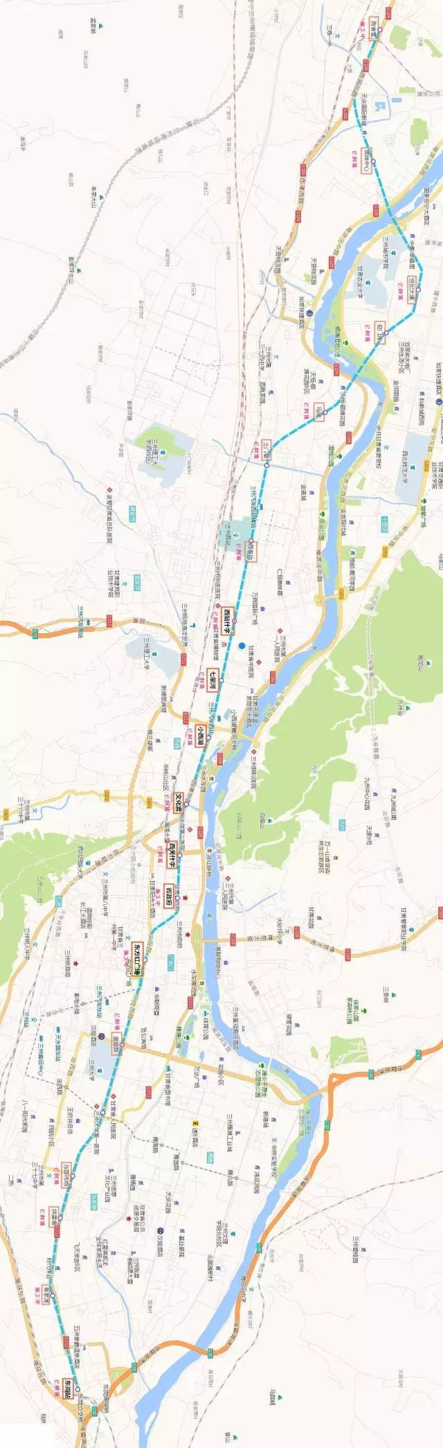 四圖看懂蘭州地鐵14號線最新進度附視頻