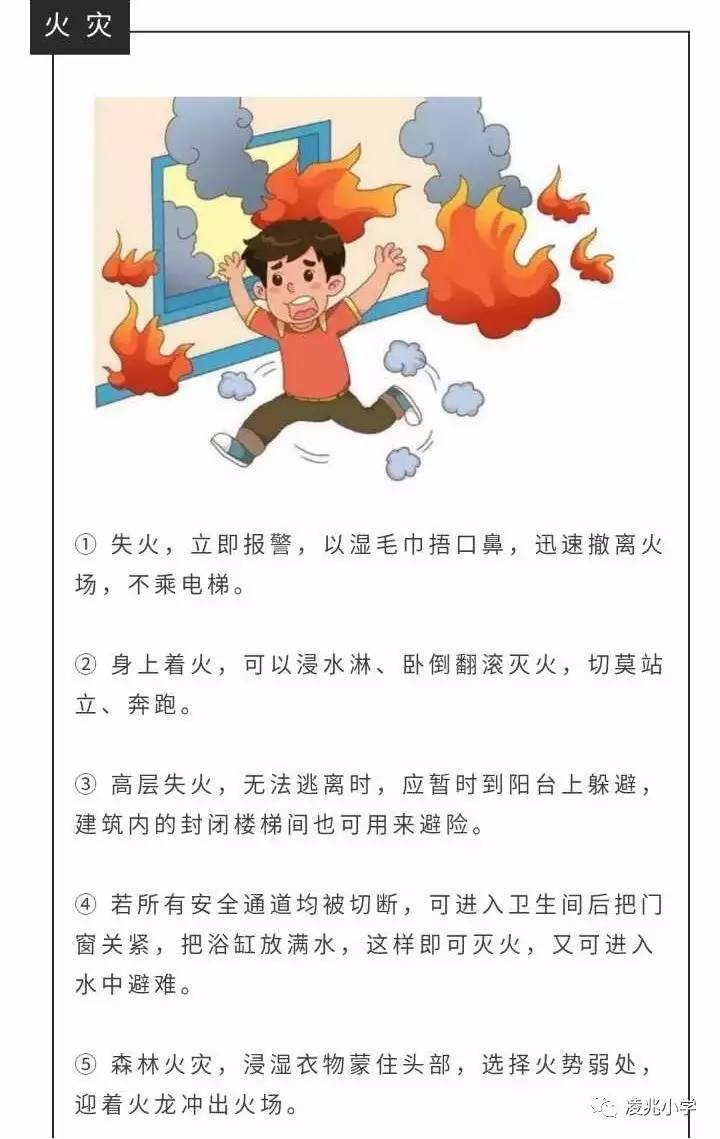 安全自護課堂|全國防災減災日:這些防災知識需牢記!