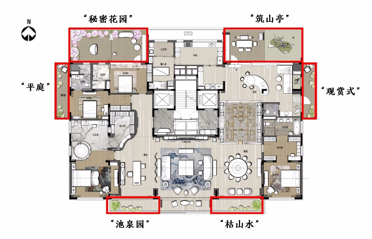 此生不见如园天空中的院子,枉做豪宅20年