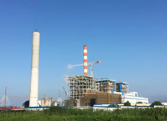 5月16日,由中国能建安徽电建一公司承建的华电芜湖二期(1×1000mw)