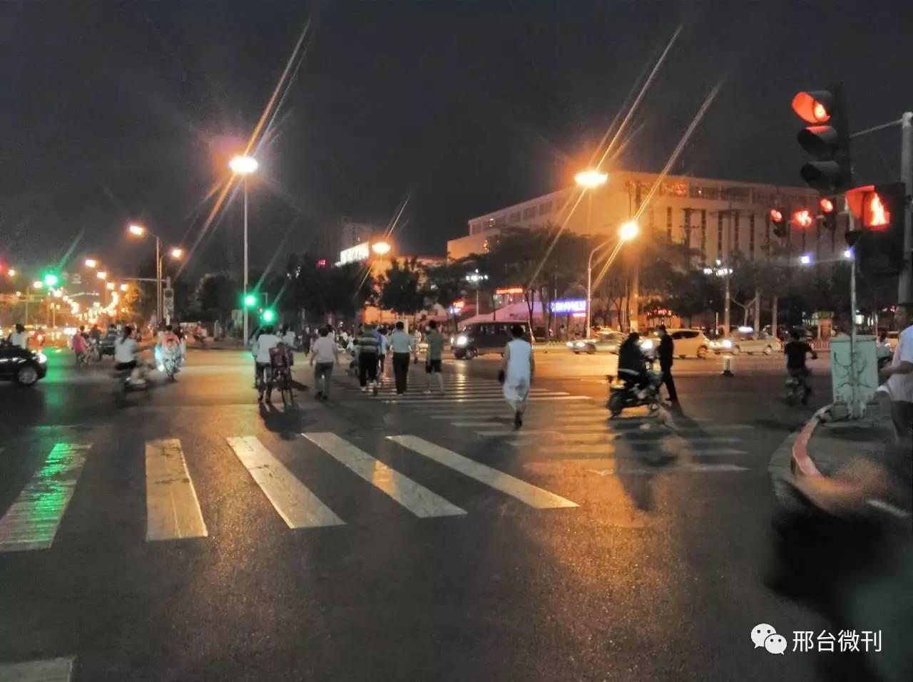 拍邢台|夜色邢台街景