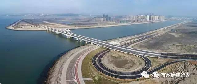 目前新津河大桥,外砂河大桥及互通立交已完工.