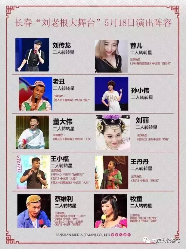 刘老根全部演员表图片