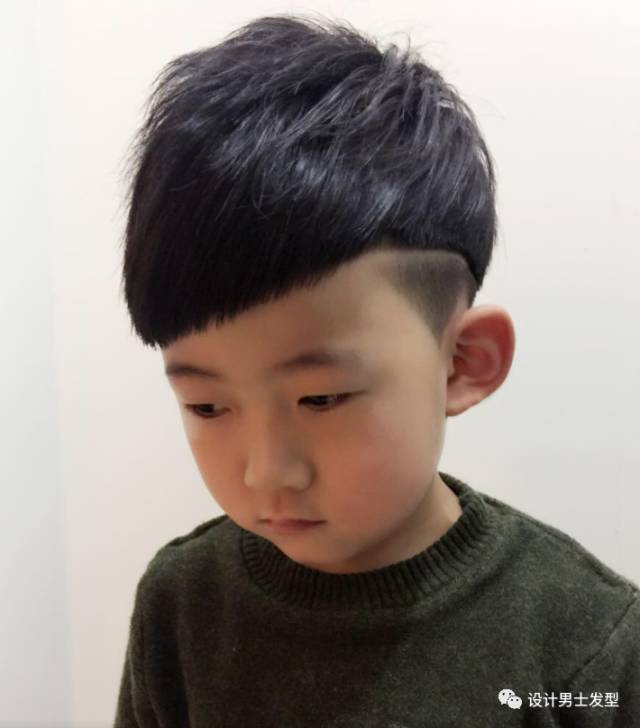 小孩西瓜太郎发型图片