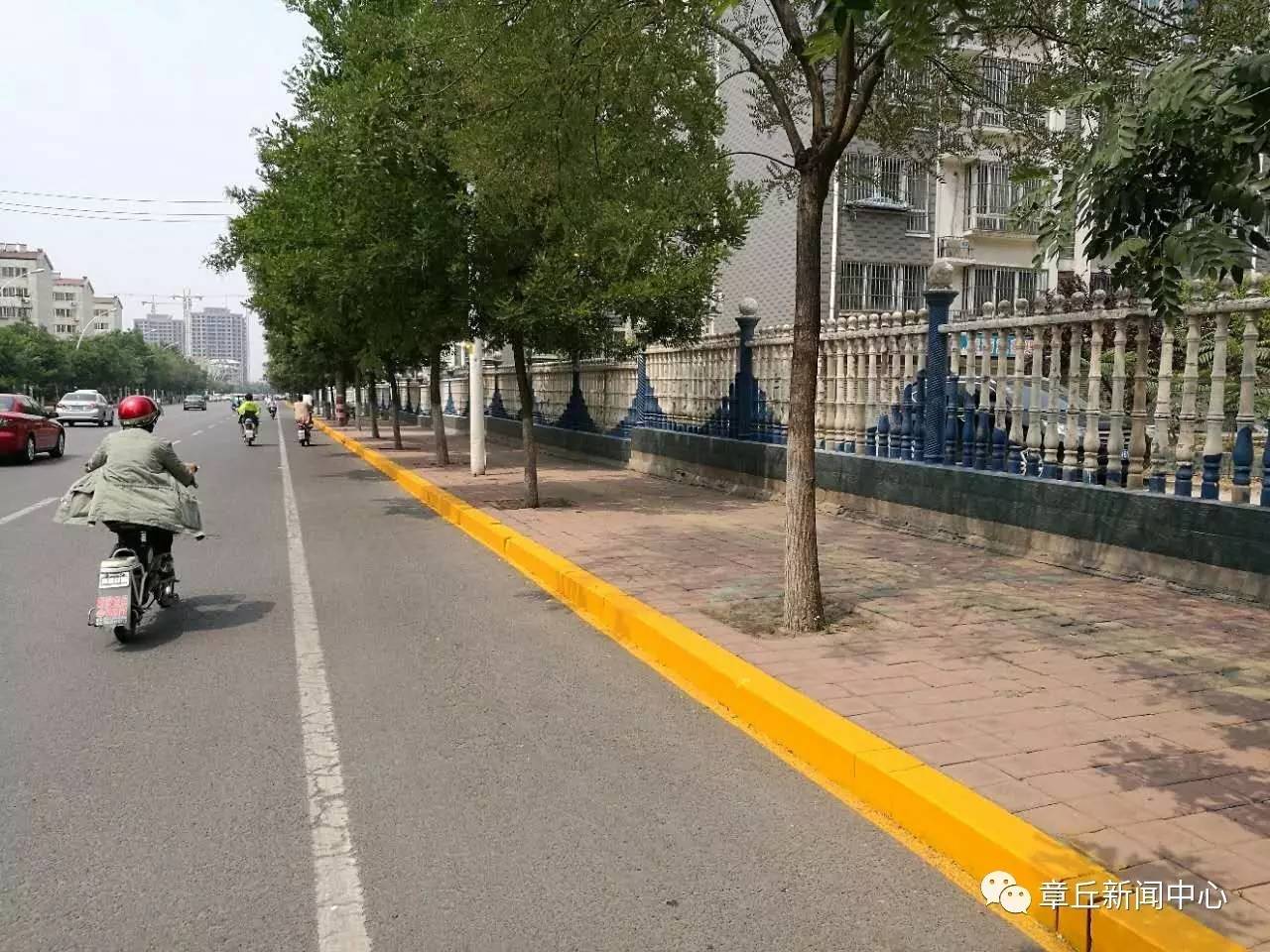 章丘人在路邊上看到這種黃線千萬別停車