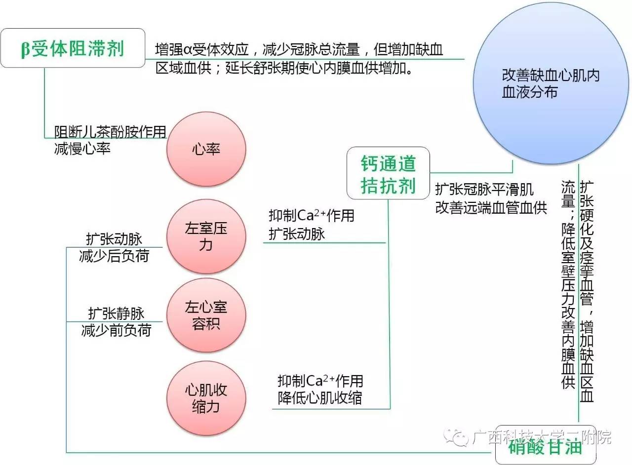 可與β受體阻滯劑(如美託洛爾),鈣通道拮抗劑(如地爾硫卓)或血管緊張