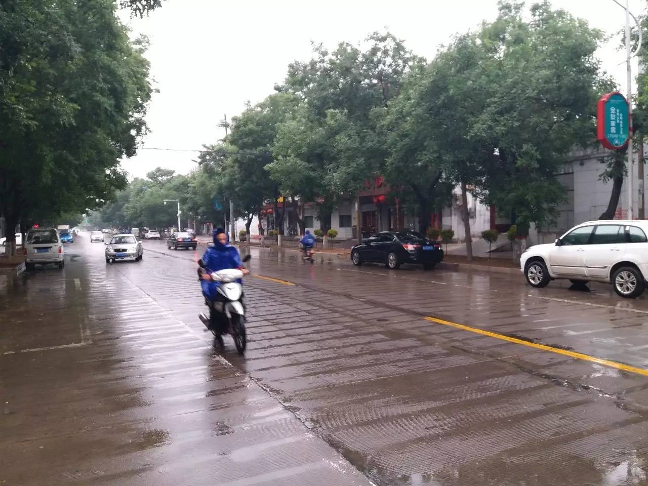 赵县街头实拍雨情,有好也有坏!快来看看吧