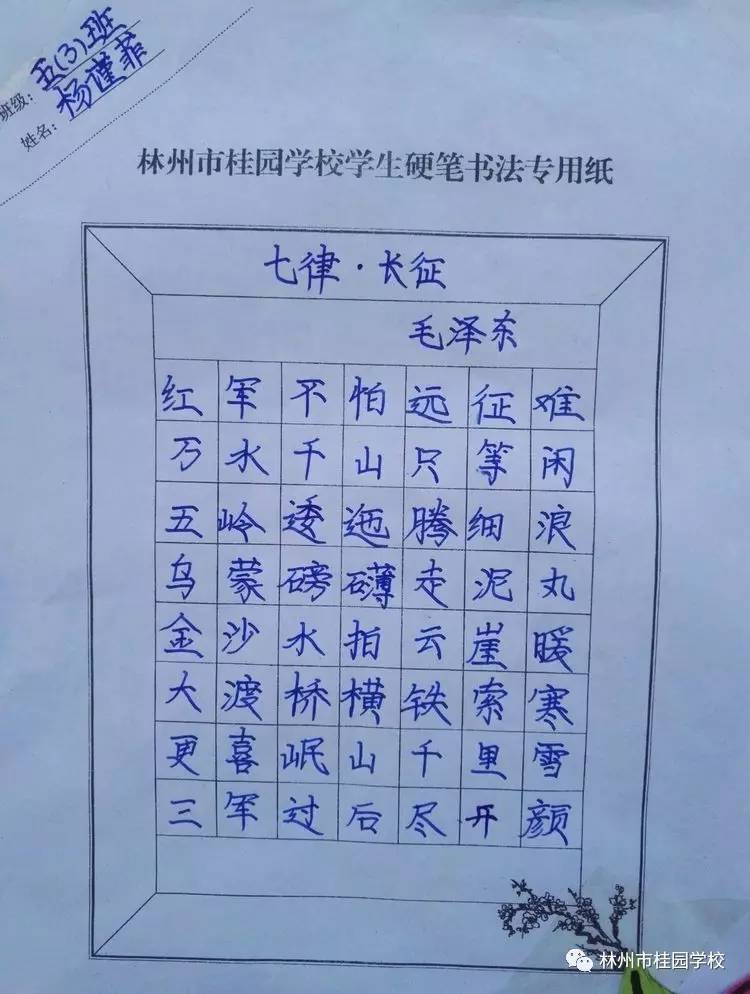 老師們欣喜地看到,開展練字活動以來,同學們的書寫能力,審美能力都有