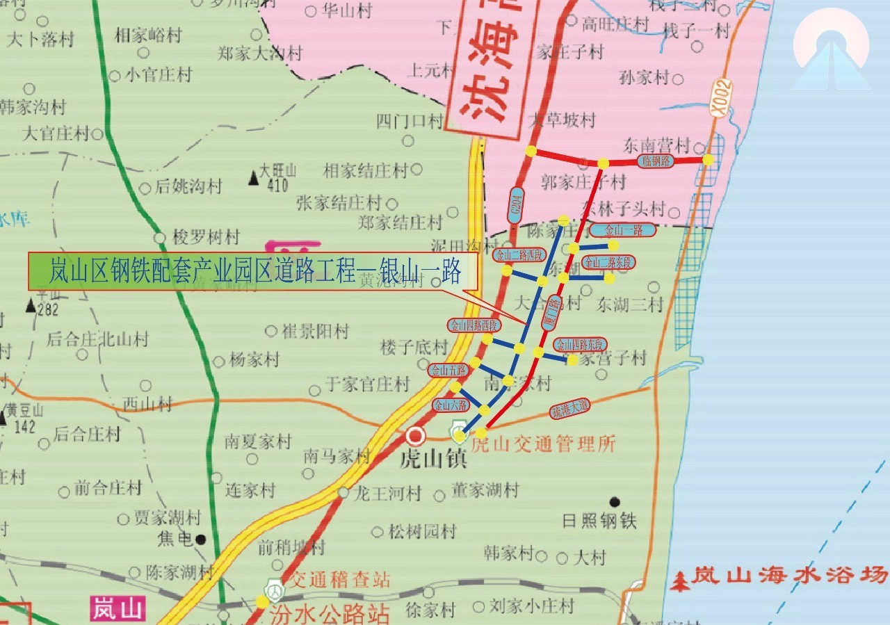 日照市岚山区地形图图片