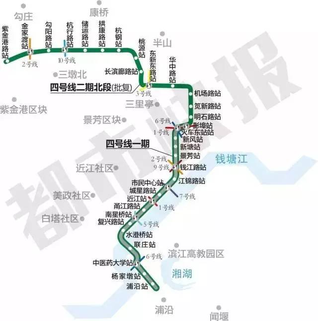 杭州10号线路线图图片
