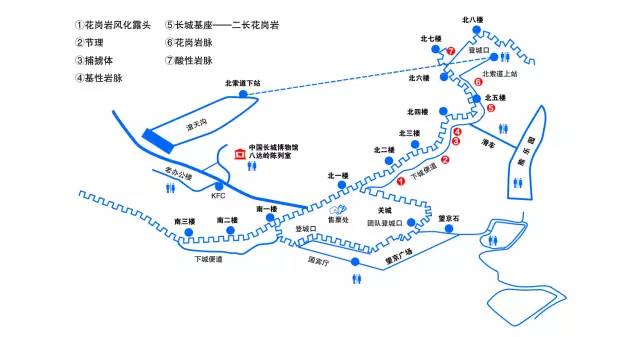 龙庆峡游览路线图图片