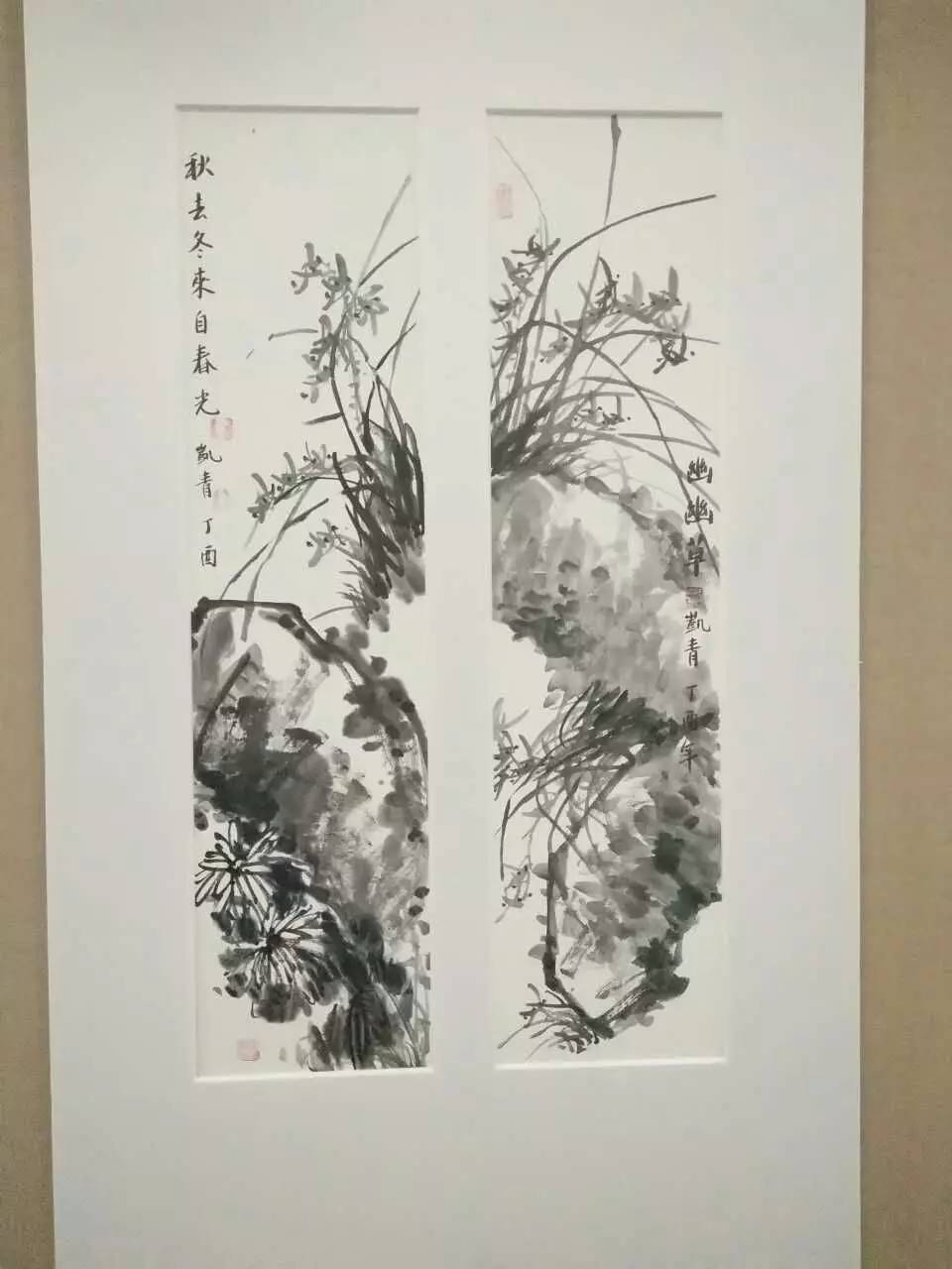 "兰出名门—江凯青写意花鸟画展开幕