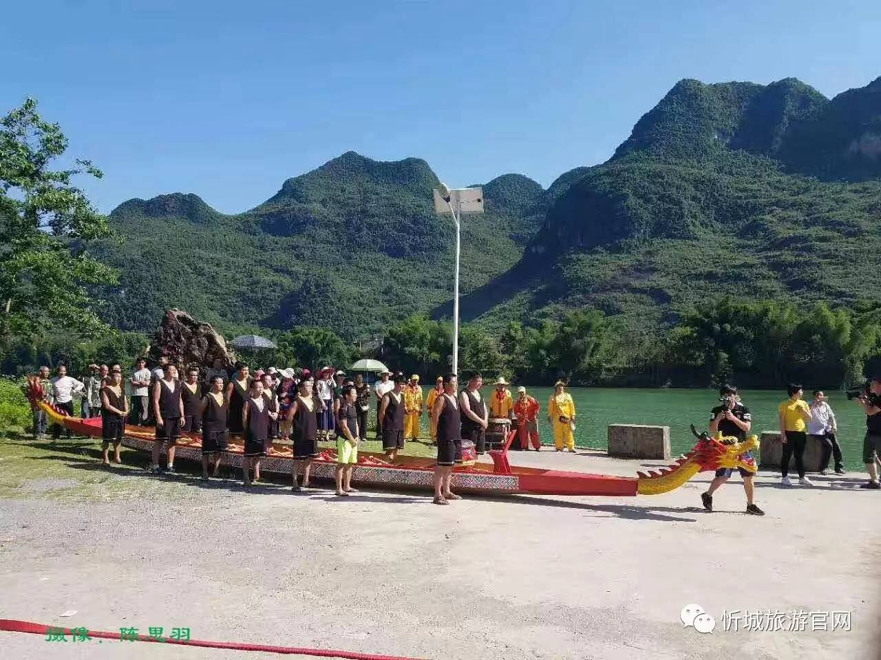 点睛祭拜地址:忻城县红渡镇六纳村红水河码头点睛试水03地址:忻城县