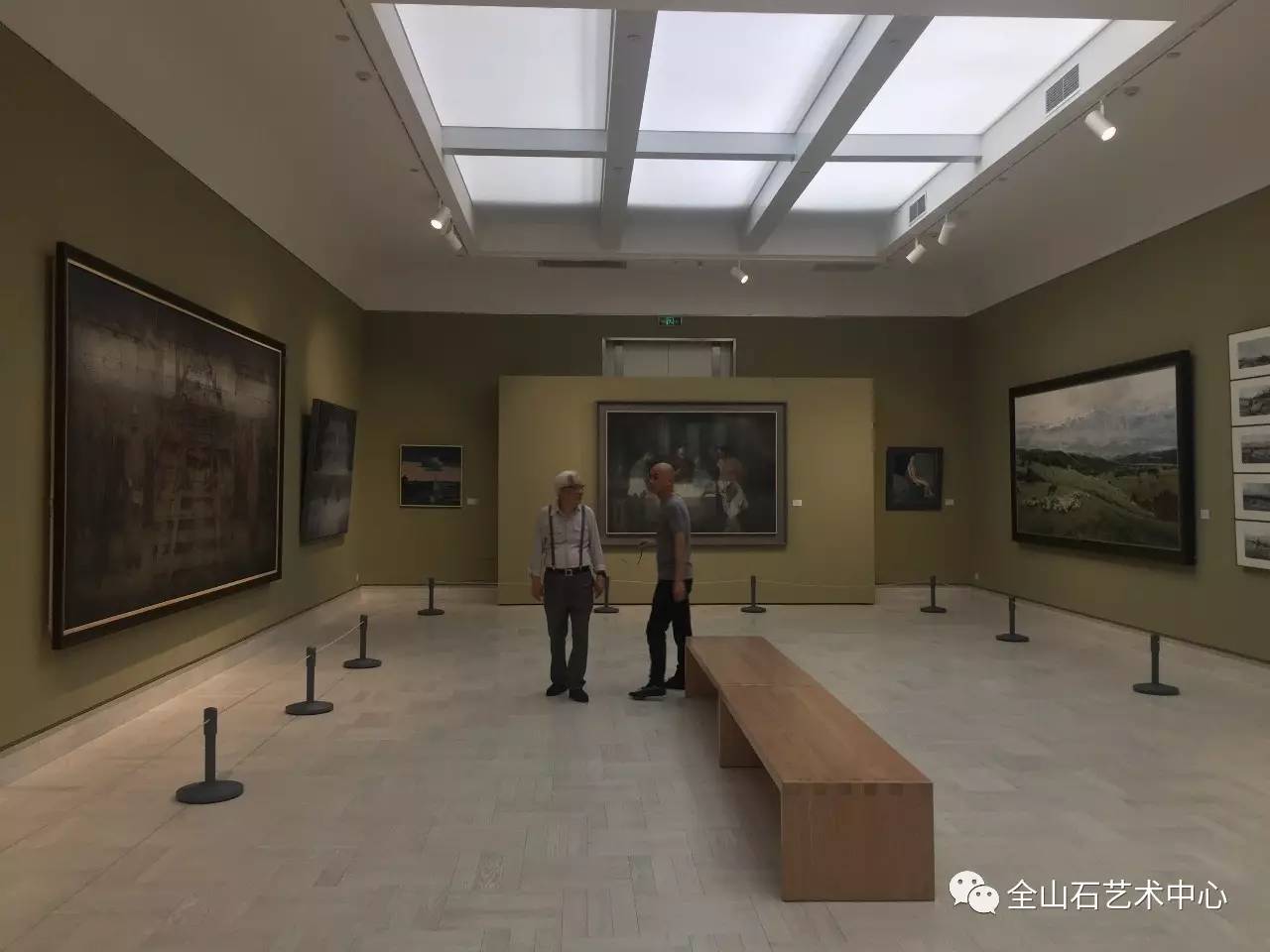 展讯跋涉与追索中国美院全山石油画创研班汇报展移师全山石艺术中心