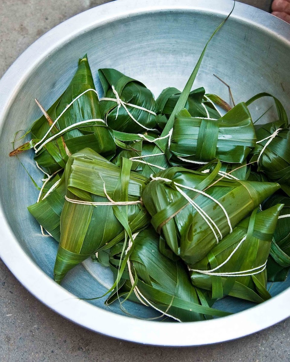 端午节,红豆粽,绿豆粽,咸肉粽…只要用这个方法,香喷喷的粽子统统都