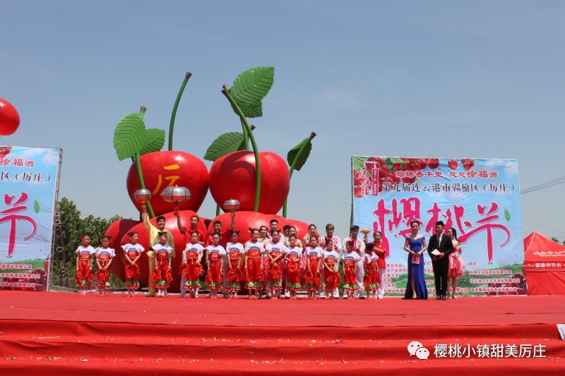 第九届连云港市赣榆(厉庄)樱桃旅游节盛大开幕!