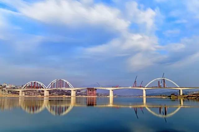 安康汉江二桥图片