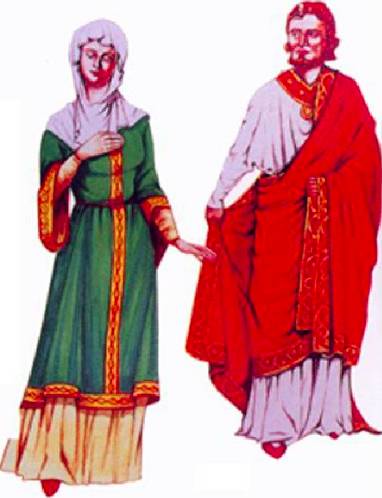 「涨知识」从中世纪三大文化风格,领略中世纪服装演变过程