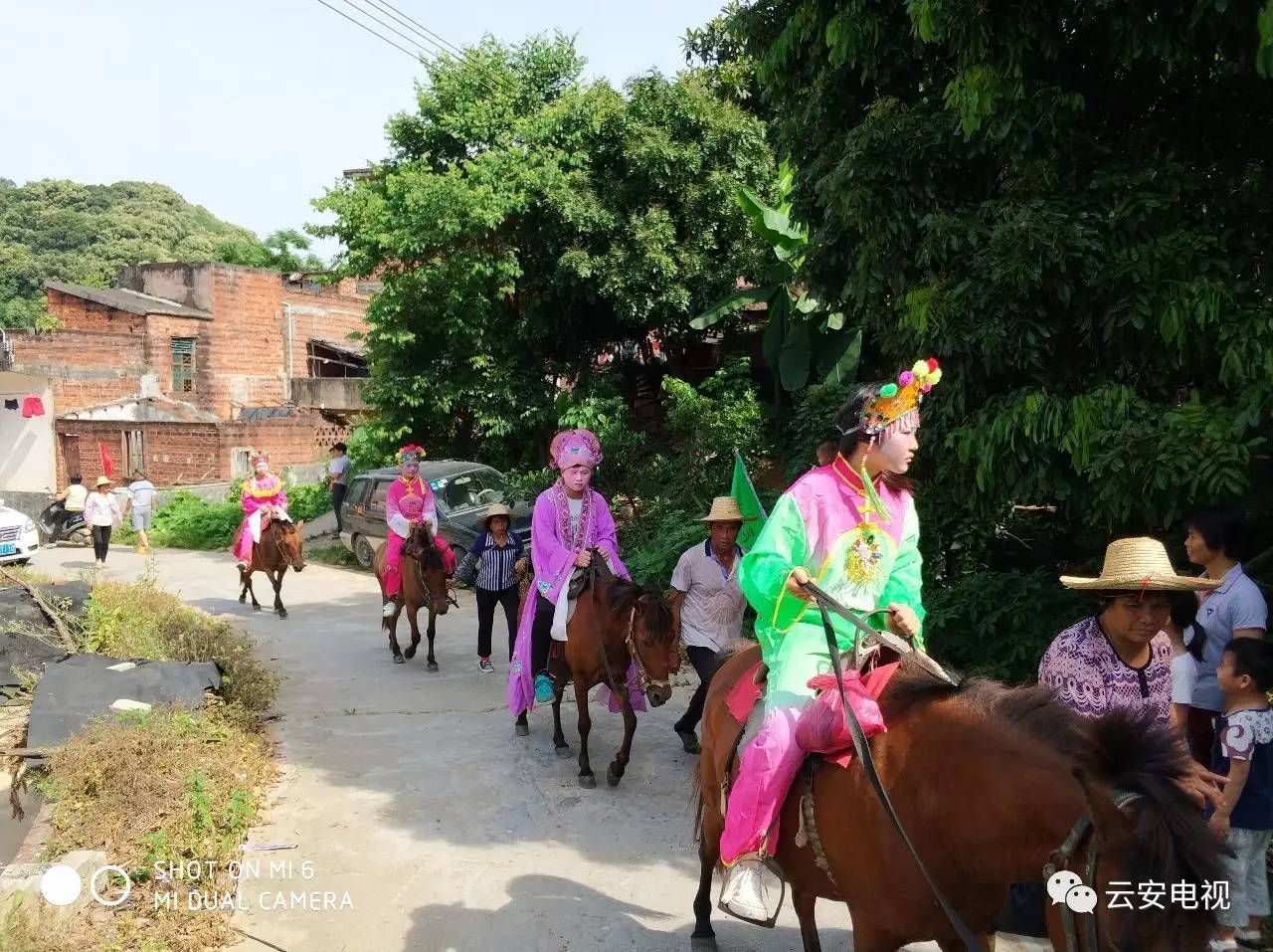 直击富林马塘庙会|关公巡城,上刀山,黄飞鸿醒狮等精彩视频和海量图片