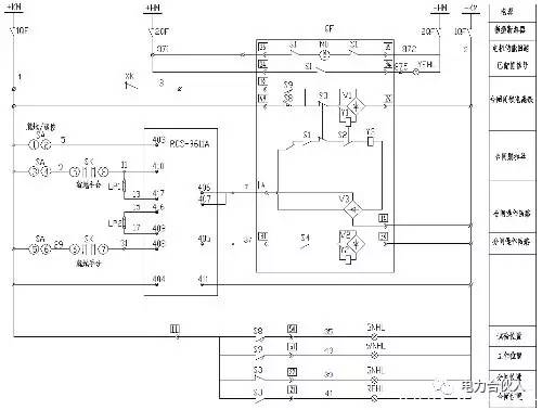 10kv开关柜二次接线图文详解