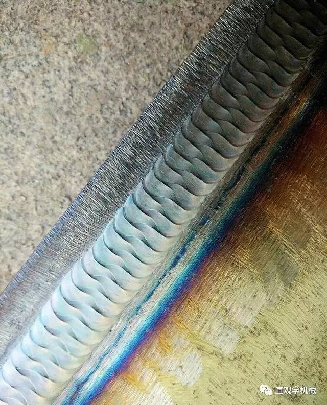 电焊怎样焊出鱼鳞纹图片