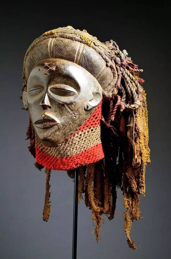 原始人面具手工制作图片