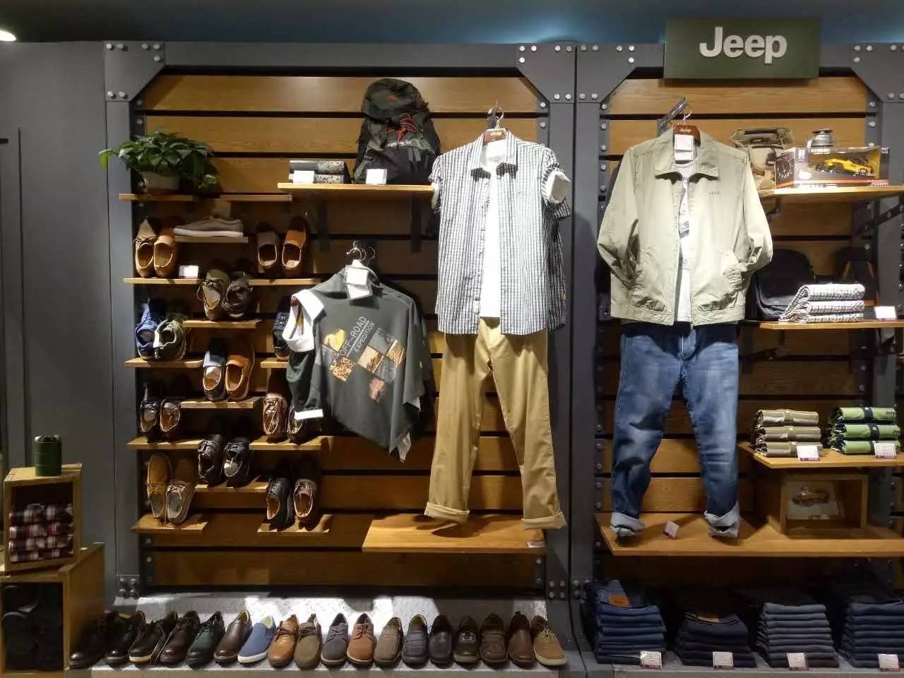 长沙jeep服装专卖店图片