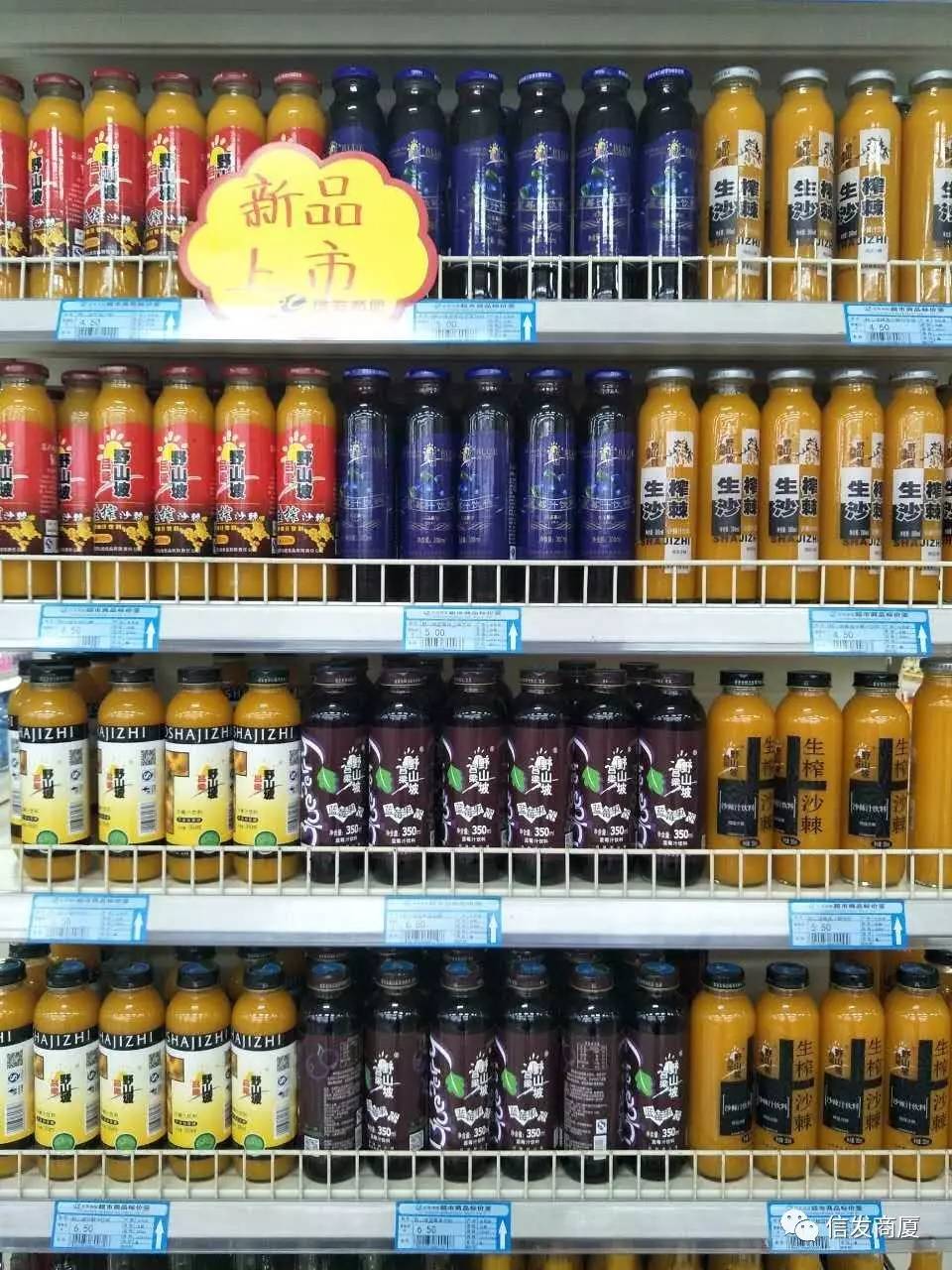 青县信发商厦超市饮料新品推荐