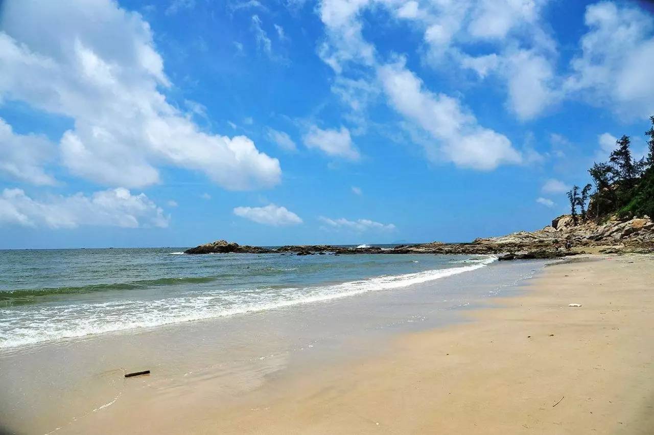 阳东珍珠湾沙滩图片