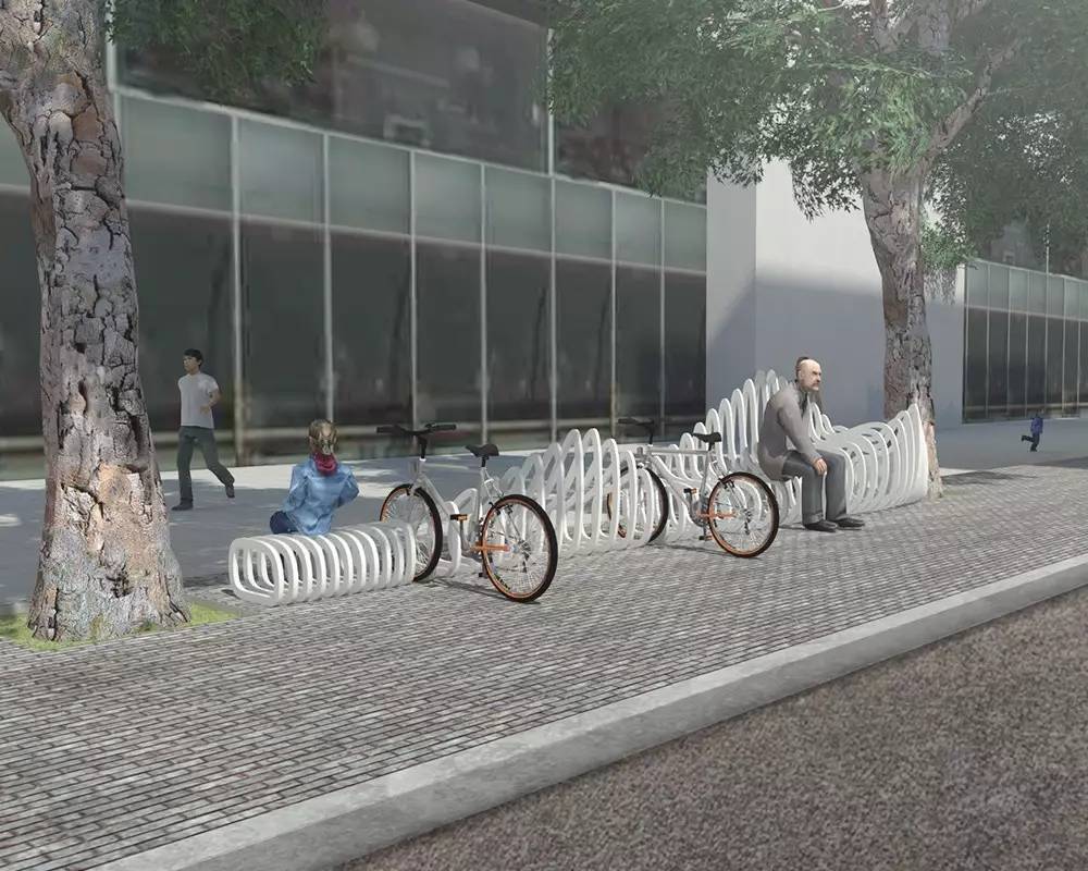 等你投票北京自行车停车装置设计大赛入围作品产生