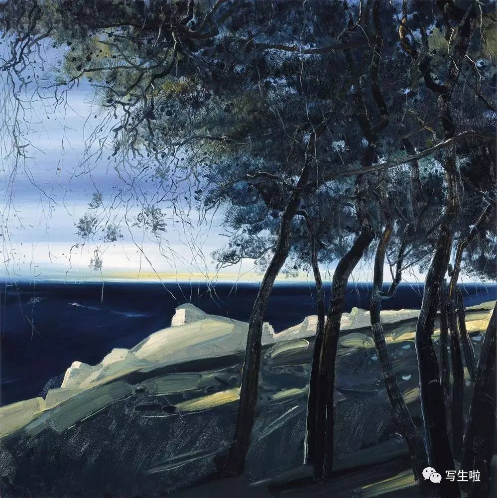 李江峰油画风景图片
