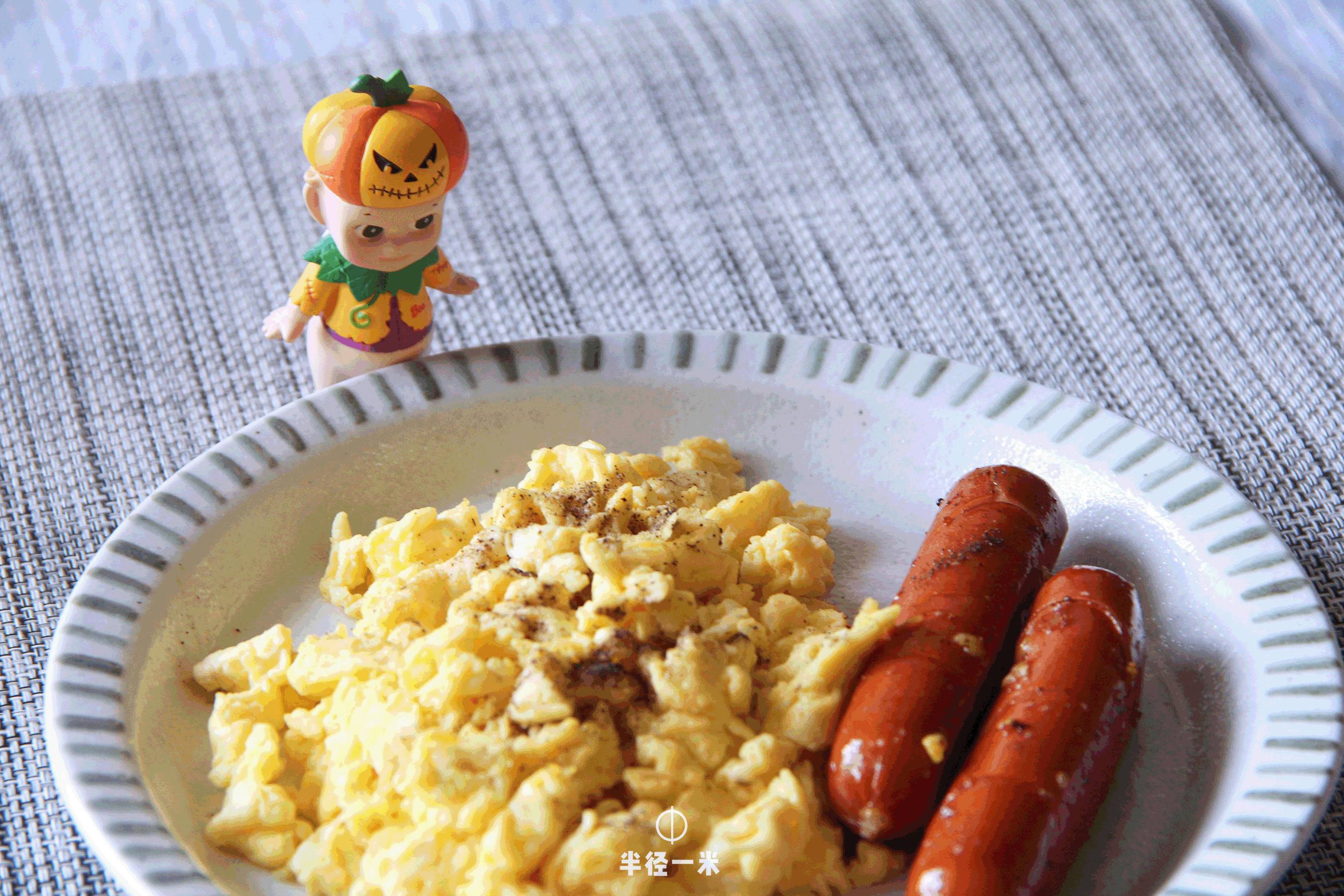 宿舍食谱scrambledegg美式炒蛋