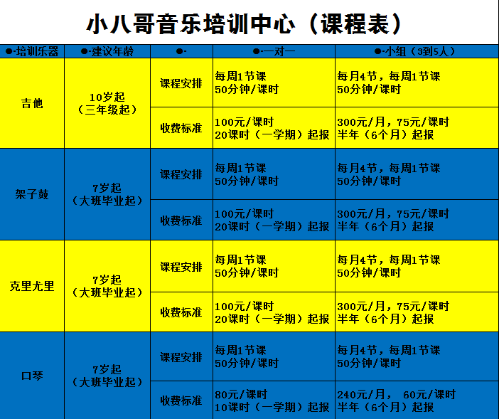 小八哥音乐培训中心简介2016年小八哥音乐团队 中国好声音龙岩赛区第