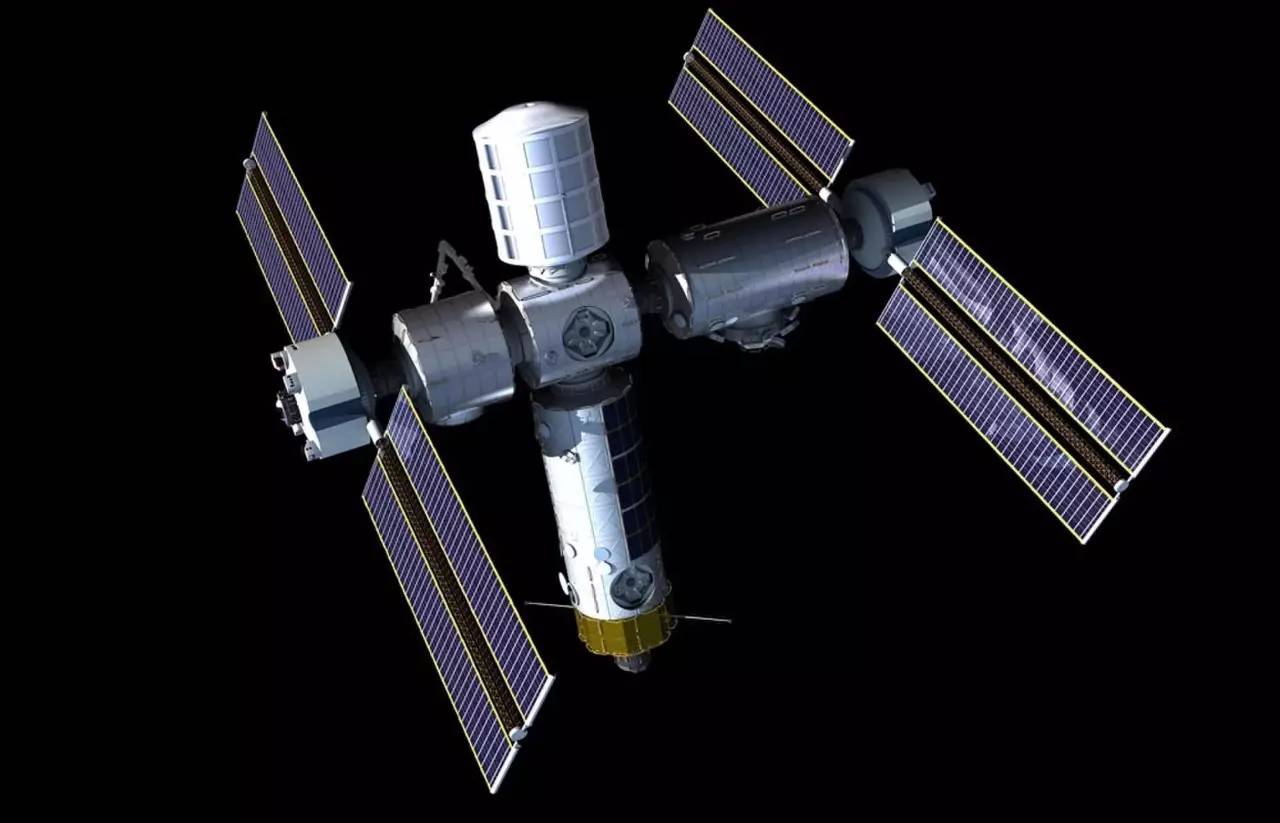 当国际空间站服役期结束,axiom太空前哨将与国际空间站分离,开始