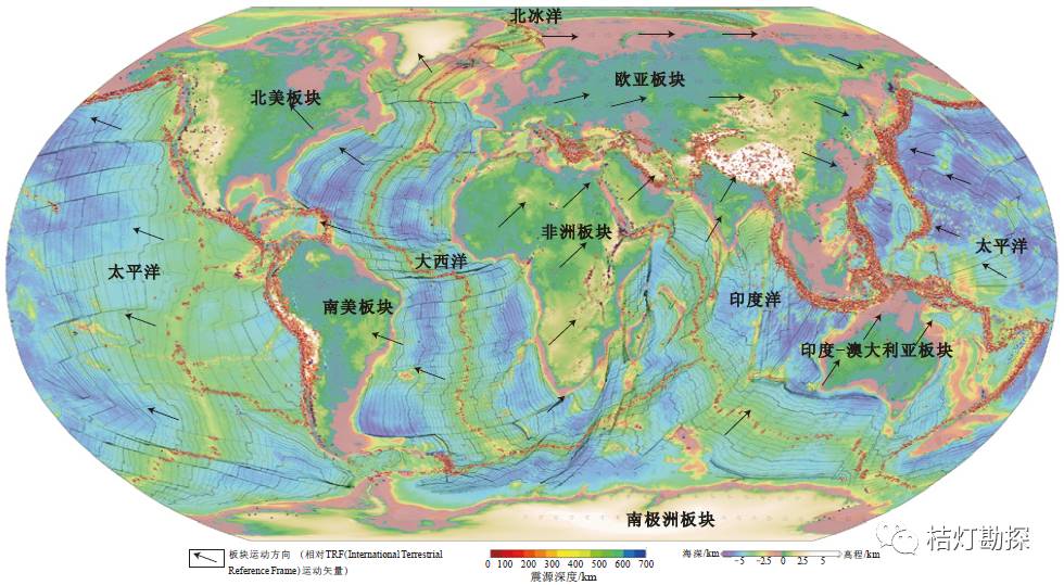 活火山分佈圖板塊構造四全球地幔底部剪切波低速異常區疊合熱點分佈圖