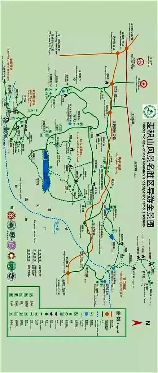 仙人崖风景区地图图片